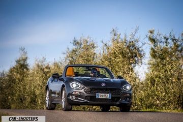 Fiat 124 Spider Prova su Strada