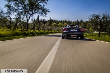 Fiat 124 Spider Prova su Strada