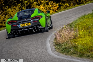 McLaren 570S Prova su Strada