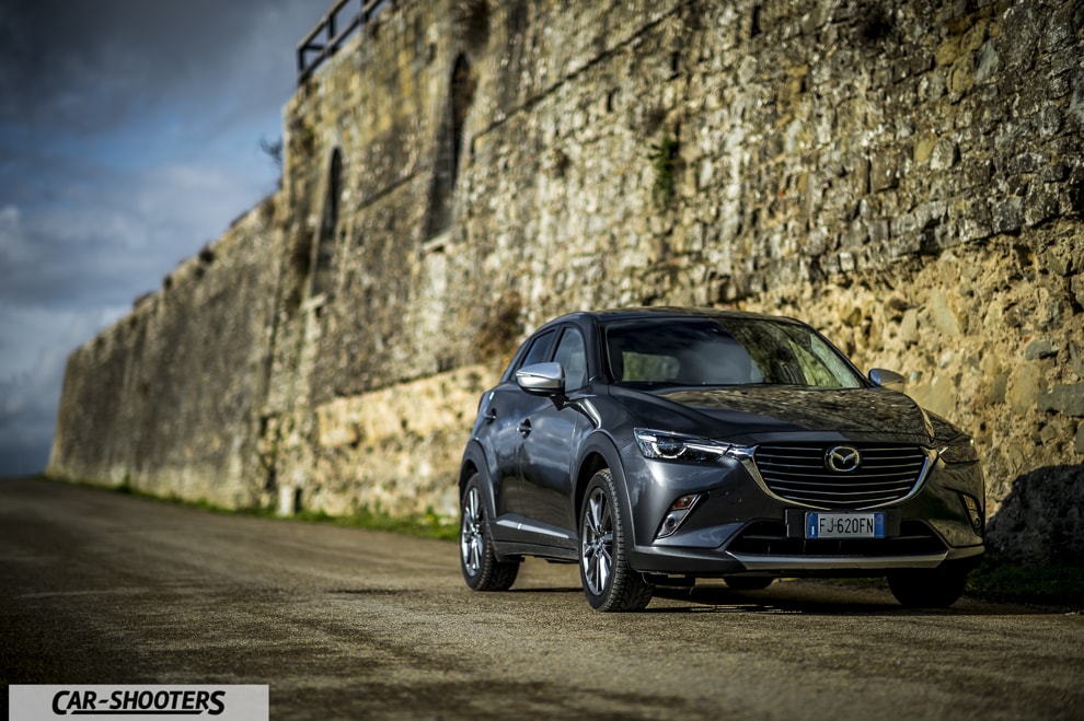 Mazda CX-3 Luxury Edition Prova su Strada