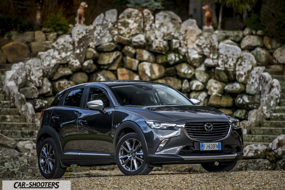 Mazda CX-3 Luxury Edition Prova su Strada