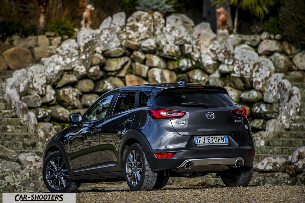 Mazda CX-3 Luxury Edition Prova su Strada