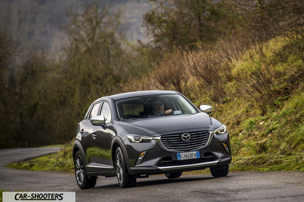 Mazda CX-3 Luxury Edition Prova su Strada