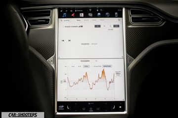 Tesla Model S Touchscreen Funzioni