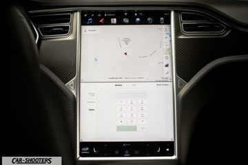 Tesla Model S Touchscreen Funzioni