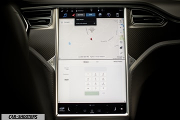 Tesla Model S Touchscreen Funzioni