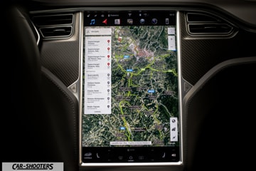 Tesla Model S Touchscreen Funzioni