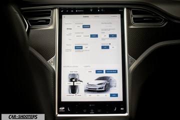 Tesla Model S Touchscreen Funzioni