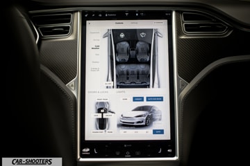 Tesla Model S Touchscreen Funzioni