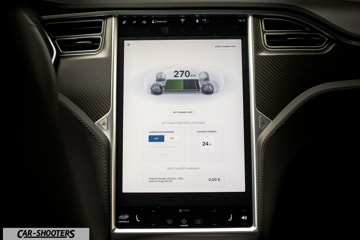 Tesla Model S Touchscreen Funzioni