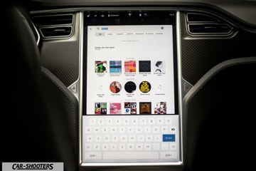 Tesla Model S Touchscreen Funzioni