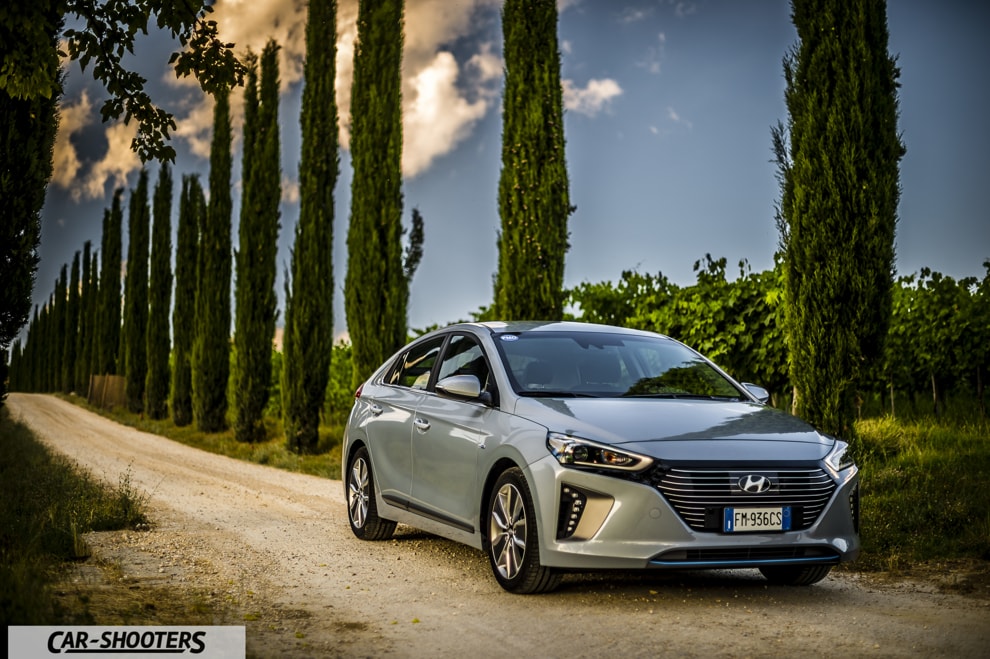 Hyundai Ioniq Hybrid Prova su Strada