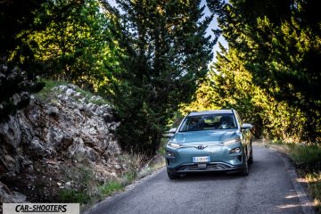 Hyundai Kona EV Prova su Strada