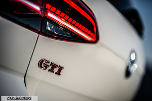 Volkswagen Golf Gti Tcr – detail, taillight and emblem close-up