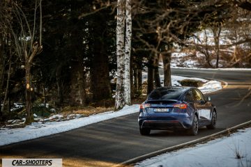 Tesla Model Y Prova su Strada