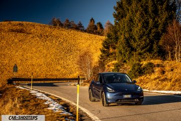 Tesla Model Y Prova su Strada