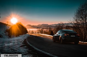 Tesla Model Y Prova su Strada