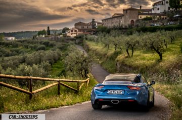 Alpine A110 Prova su Strada