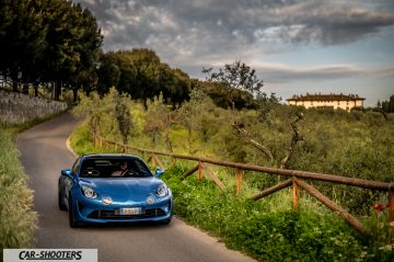 Alpine A110 Prova su Strada