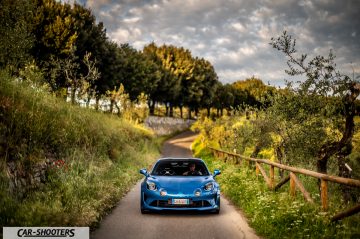 Alpine A110 Prova su Strada