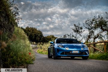 Alpine A110 Prova su Strada