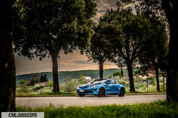 Alpine A110 Prova su Strada