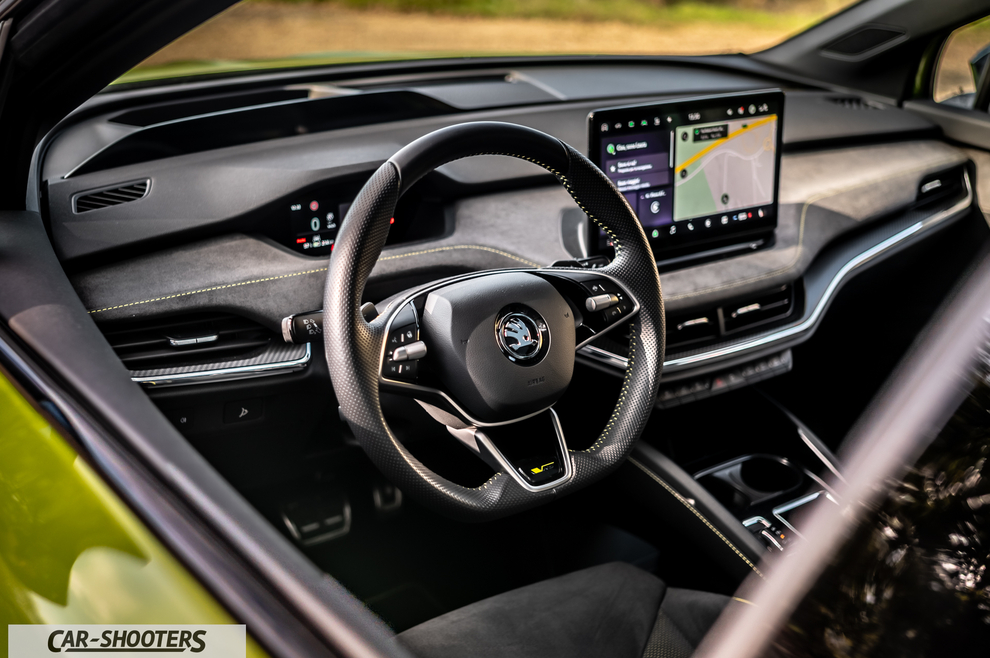 Skoda Enyaq Prova su Strada