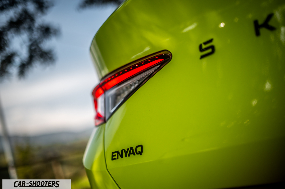Skoda Enyaq Prova su Strada