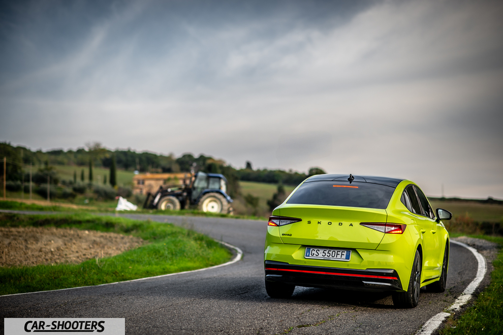 Skoda Enyaq Prova su Strada